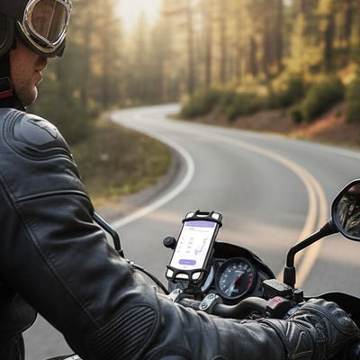 Support moto pour téléphone | UltraSécure