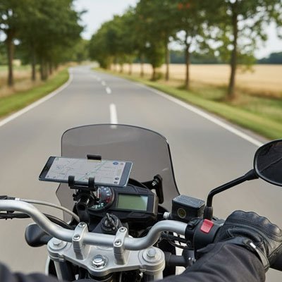 Support moto pour téléphone | WaterRide